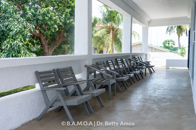 Covered veranda